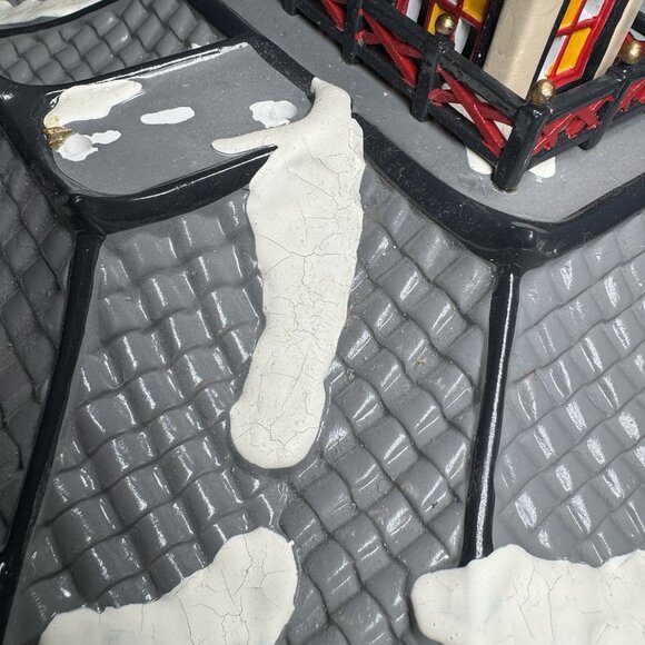 Department 56 Snow Village Lucky Dragon Restaurant 56.55011 Vintage READ - Picture 8 of 9